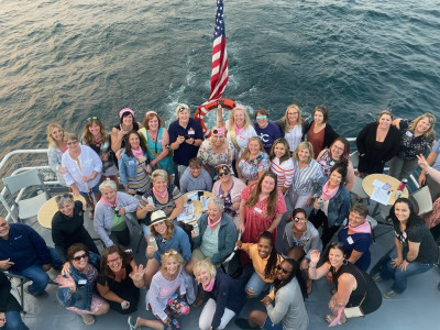 Group On the Back Deck